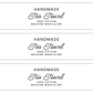 EDITABLE Dish Cloth & Tea Towel Wrap Labels | Custom Packaging