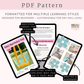 Daisy Mae Pocket Tote Pattern | PDF Instant Download + Video Tutorial Access