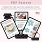 Microwave Bowl Cozy Sewing Pattern (3 Sizes) | PDF Pattern + Video Tutorial