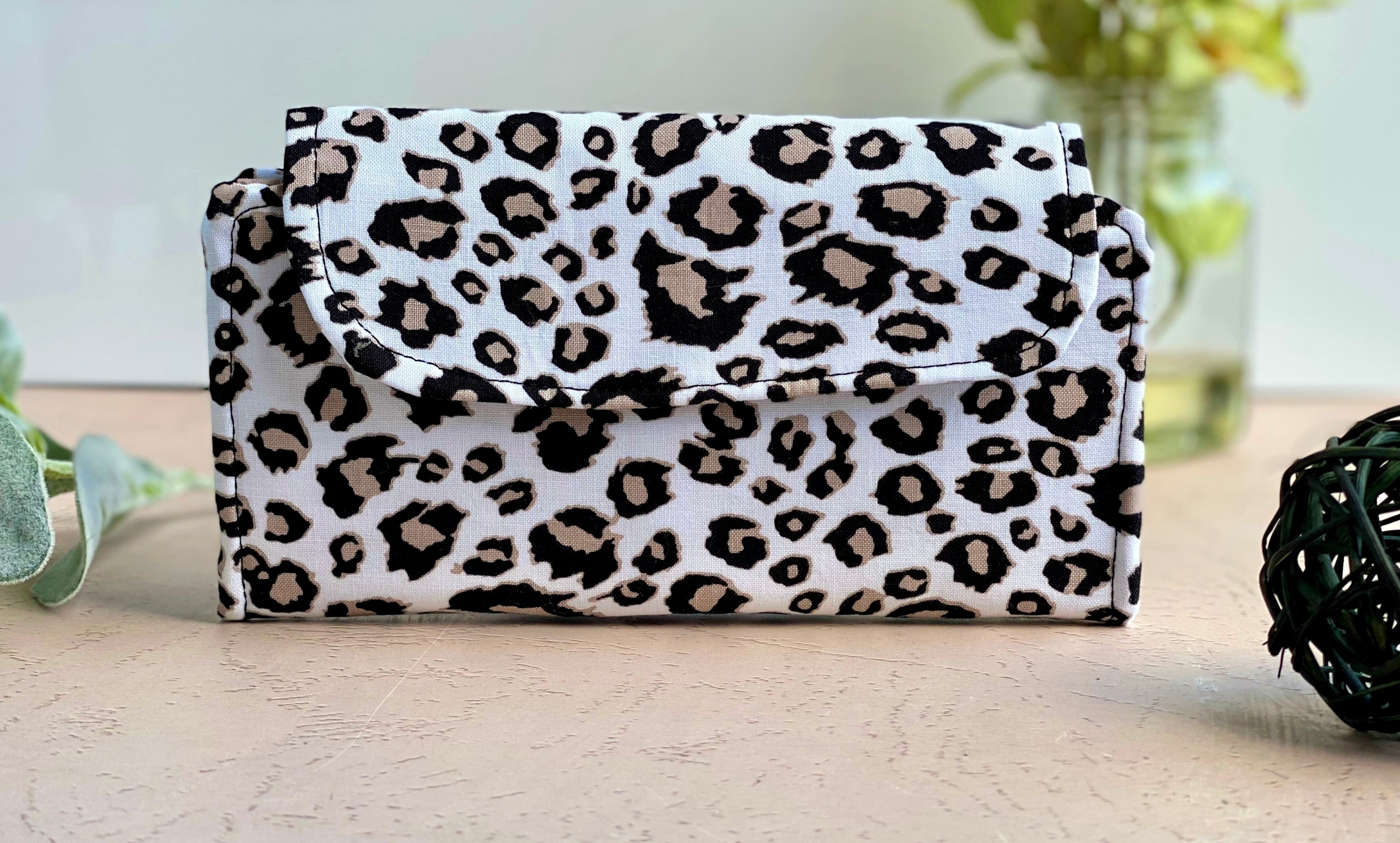 ALFANI Leopard Print Clutch Chain Strap Fold-Over Purse NWOT | eBay
